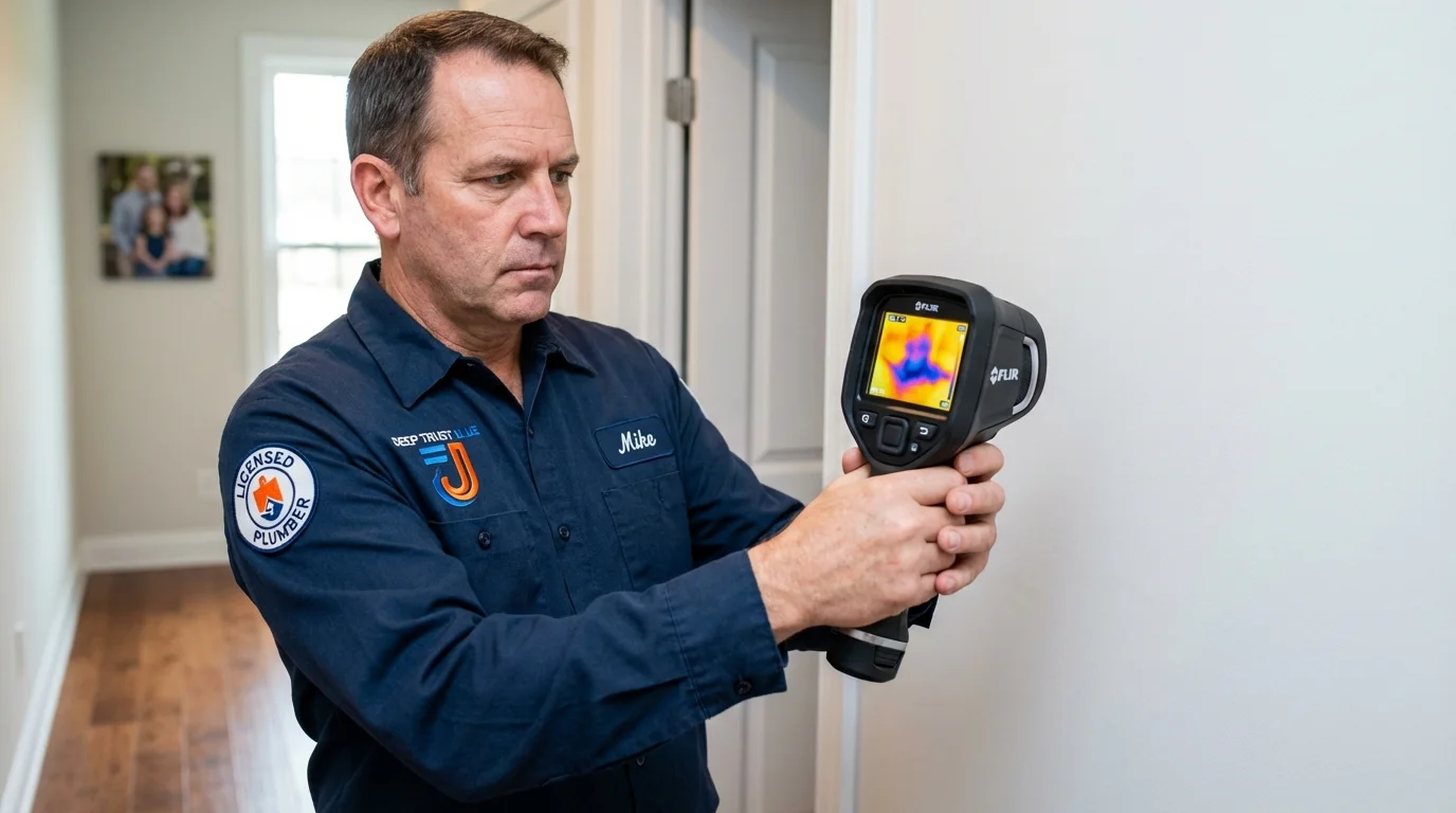 Thermal imaging leak detection by Johns Plumbing LLC in De Queen